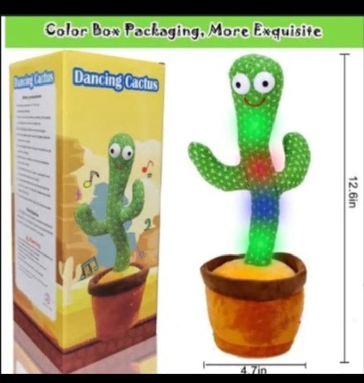 🌵 Talking & Dancing Cactus Toy