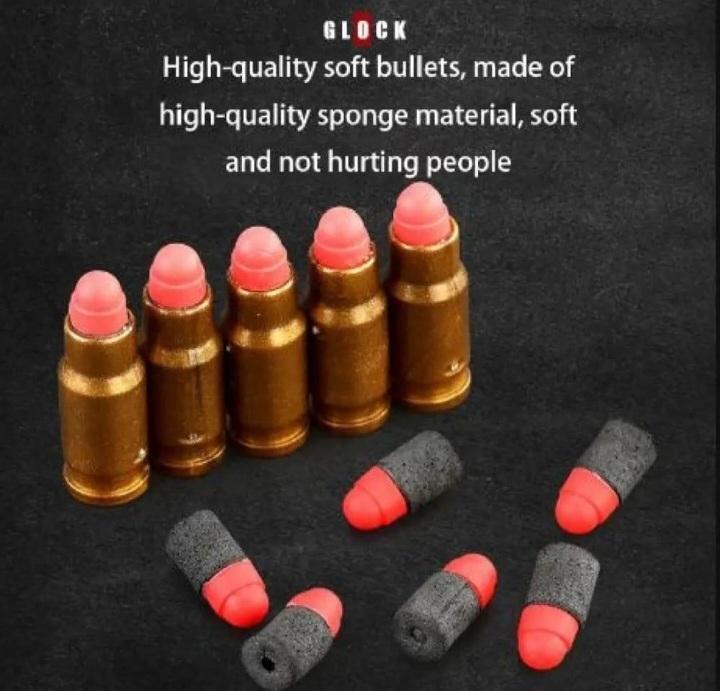 Soft Bullet Toy Gun – Safe Shooting Blaster with Foam Bullets for Kids