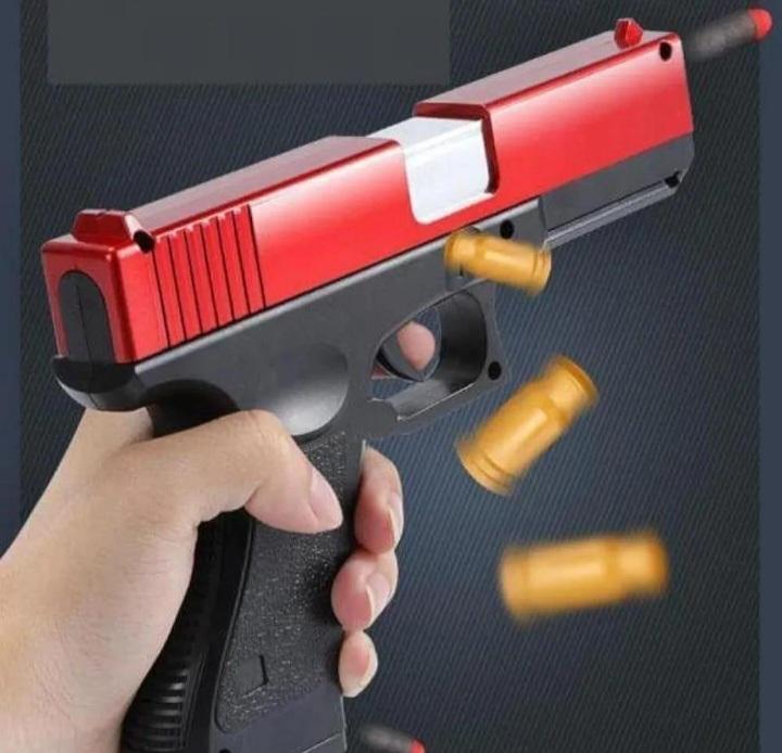 Soft Bullet Toy Gun – Safe Shooting Blaster with Foam Bullets for Kids