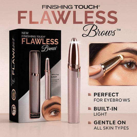 Flawless Pen Eyebrow Hair Remover – Rechargeable Precision Trimmer for Effortless Brow Shaping