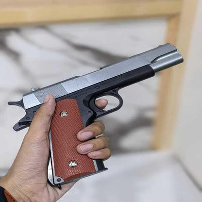 Silver Toy Gun
