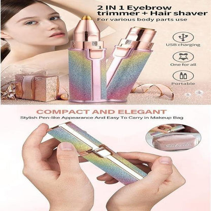 Women’s Rechargeable Hair Removal Trimmer – Smooth, Painless & Gentle Grooming